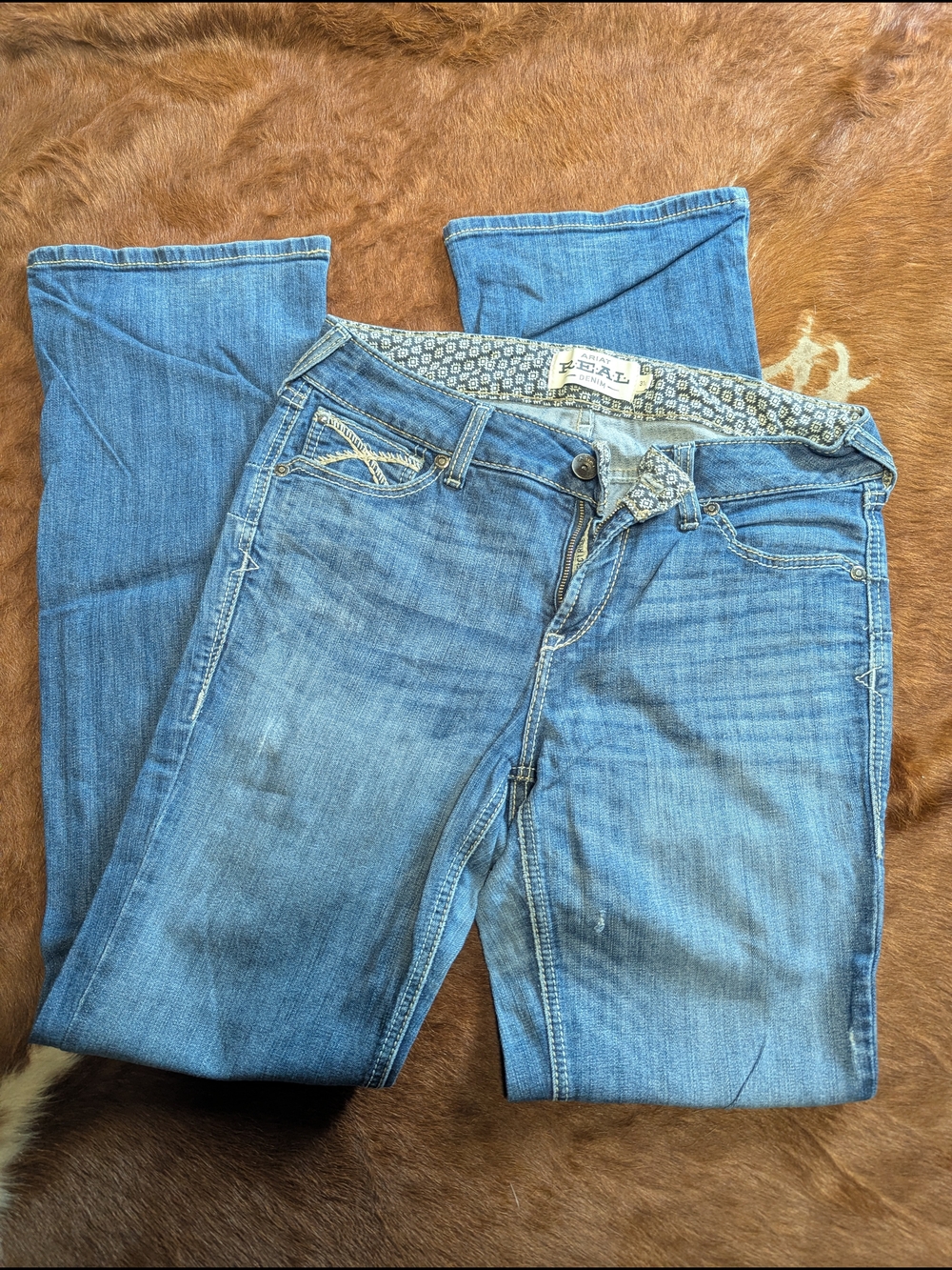 Ariat Blue Women's Bootcut Jeans 31L